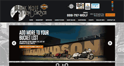 Desktop Screenshot of blackwolfharley.com